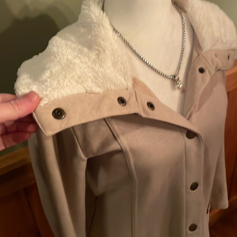 Merona soft fur snap jacket - Picture 8 of 16